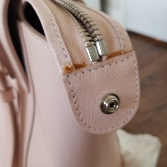 Senreve Pink Leather Backpack - Picture 3 of 8